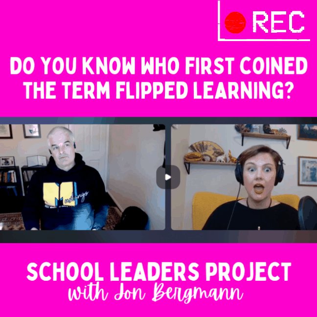 I have the best job ever. Amazing conversation with one of the creators of the flipped classroom. <a href="/jonbergmann/">Jon Bergmann</a>
 Pretty pumped to start sharing these episodes with you in May 🥰  <a href="/toddle_edu/">Toddle</a>