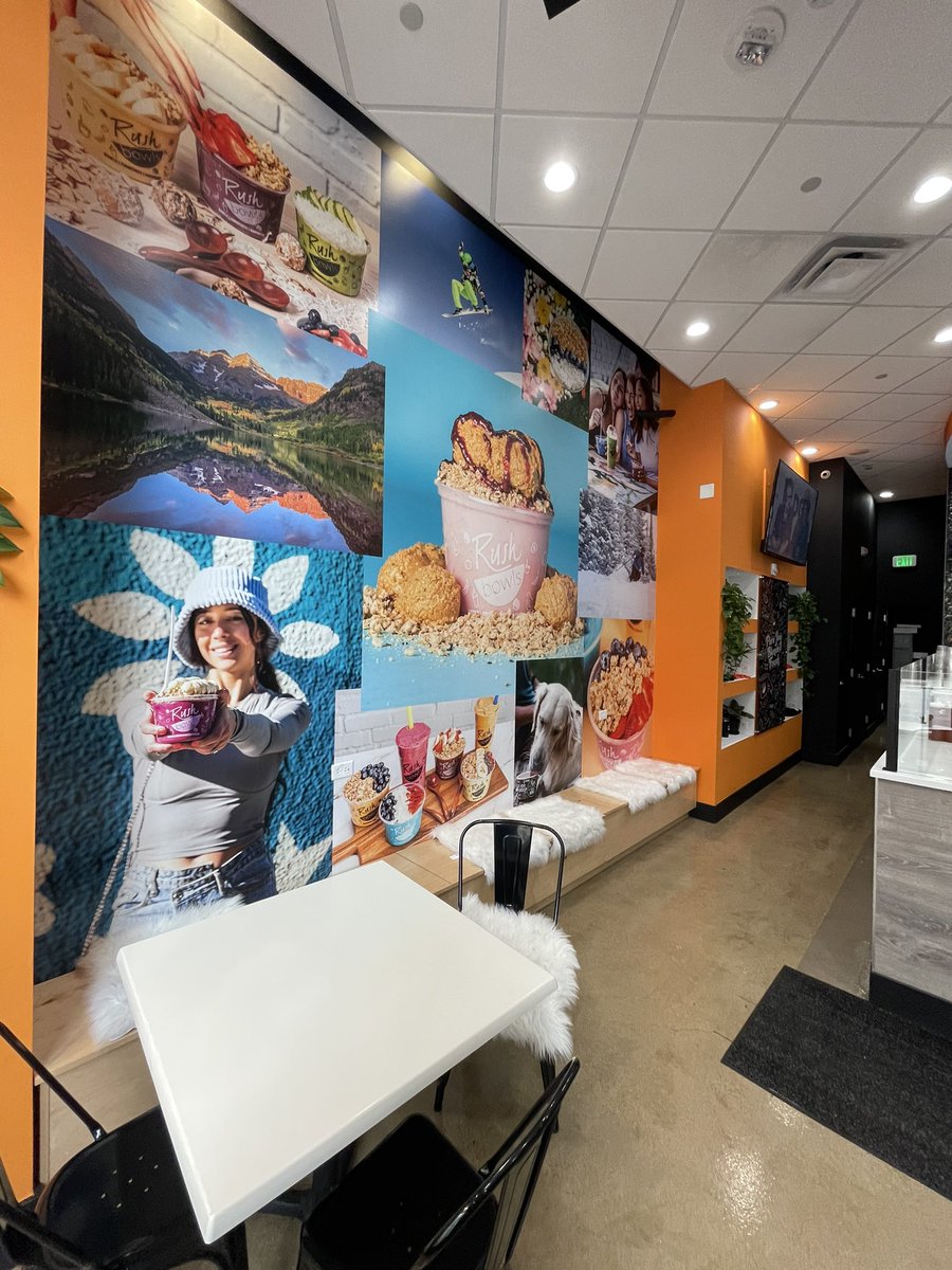 🍓🫐 Just a preview of one of the many amazing new businesses in the hood! Welcome to #LoDo, <a href="/RushBowls/">Rush Bowls</a>! Go check them out near the corner of 16th and Blake! #denver #colorado #lodo #explorelodo #cityofdenver #downtowndenver #smallbusiness #rushbowls