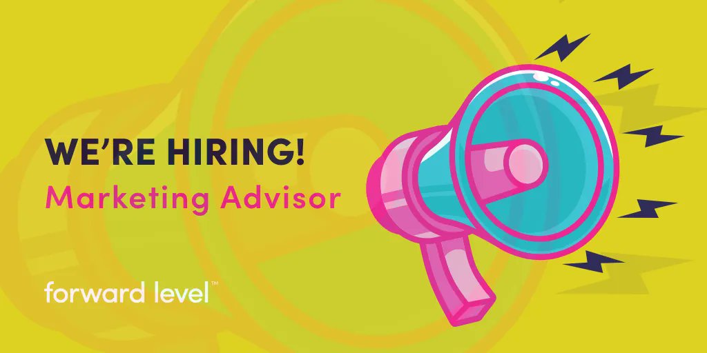 We're hiring! Currently searching for a great human who loves storytelling and content creation. Are you or someone you know the social media whiz we're looking for?
Check out our Marketing Advisor job posting here: forwardlevel.com/careers/market…