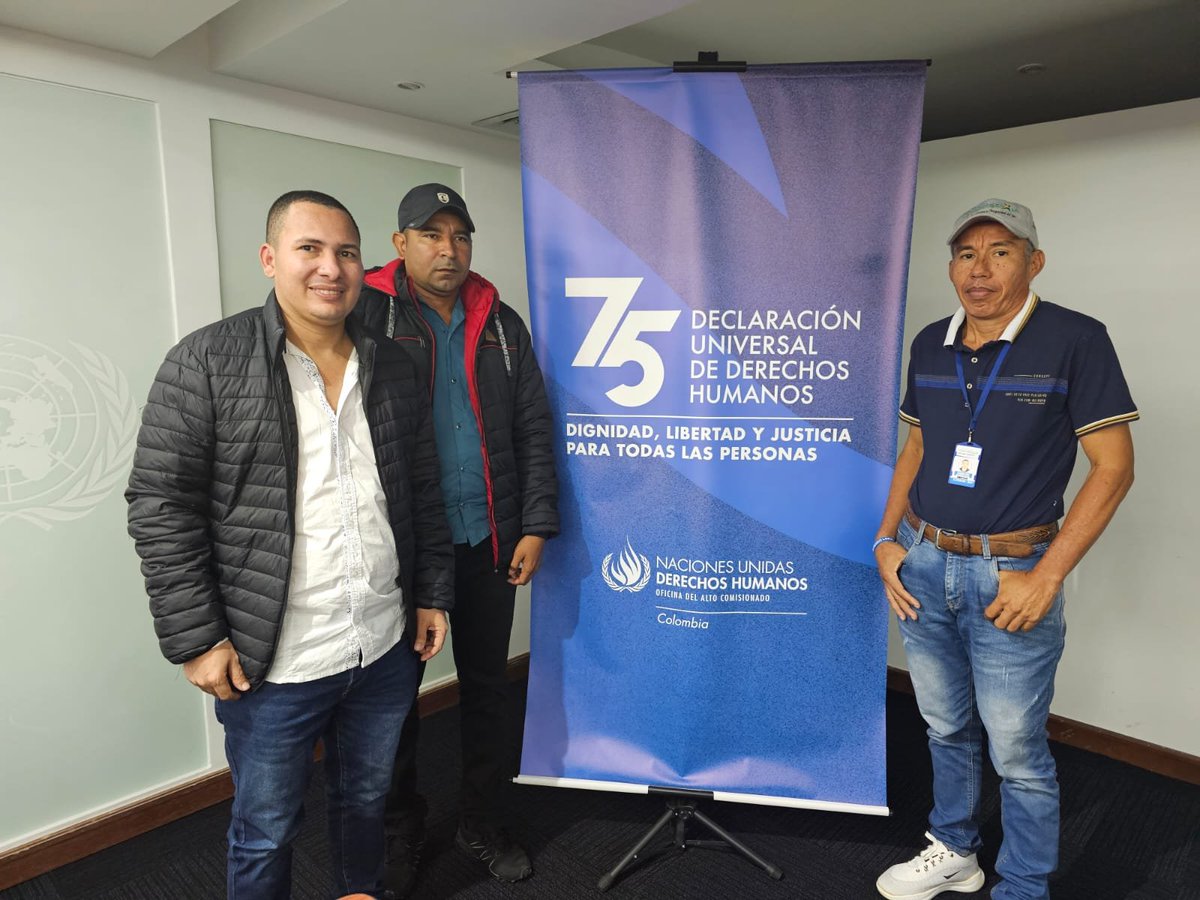 ONUHumanRights's tweet photo. #ASODECAS -Asociación Campesina para el desarrollo del Alto Sinú- y #ACSUCOR -Asociación de Campesinos del Sur de Córdoba- son organizaciones de derechos humanos que luchan por los derechos humanos de las y los campesinos a la tierra y a la participación, entre otros. 2/3 https://t.co/cWbaLESebK