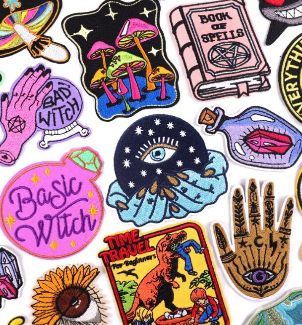 designsbycay's tweet photo. #Cute #Witchy #Spiritual #Mushroom #Crystals #Embroidered #IronOn, #SewOn, #HeatTransfer #Patch, #DIY #ClothingAccessory, Vintage #AstrologyPatches 

https://t.co/dt83Ws1cdN 

#diypatches #spiritualpatches #trippypatch #jacketpatch #irononpatches #heattransferpatch https://t.co/LJVMkQXudi