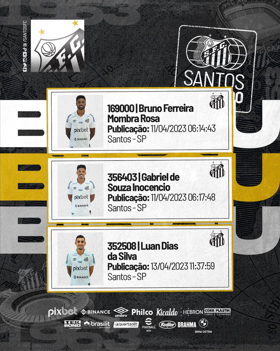 #BIDou em dose tripla! ☑️☑️☑️