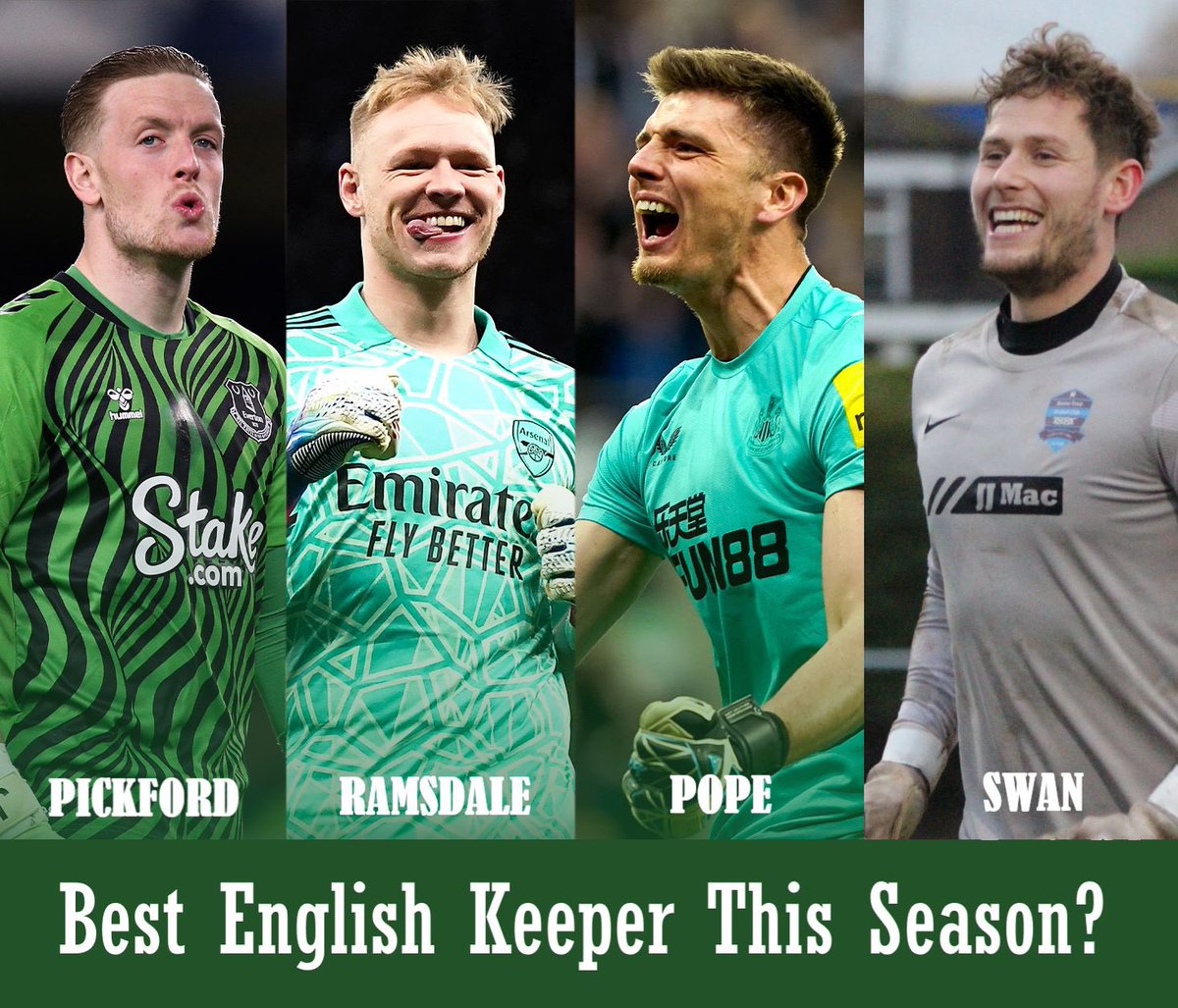 Vote for the best English Goalkeeper this season 👇🏻