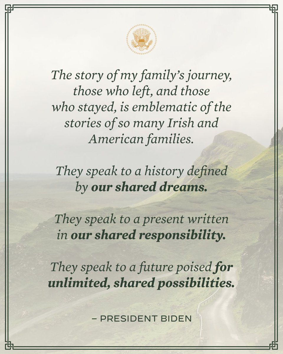 The stories of Irish immigrants are the very heart of what binds Ireland and America together.