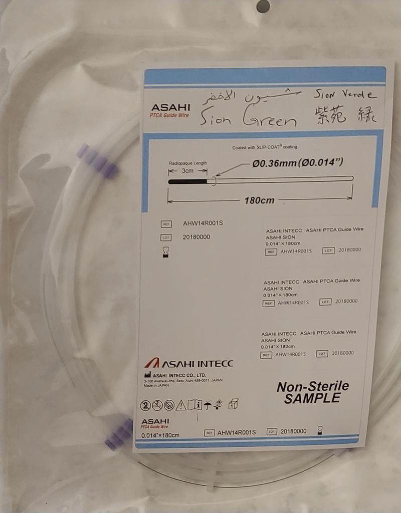 Dr_Almubarak's tweet photo. Building my own wire @ASAHIINTECCMEDI was a proud moment! Named it Sion Green in honor of Saudi flag, and wrote the name in 4 languages. 

صممت سلك من اسلاك الشرايين التاجية واسميته شيون غرين، تكريماً للون علم بلادي الأخضر 🇸🇦 https://t.co/0Z39HTGGIP