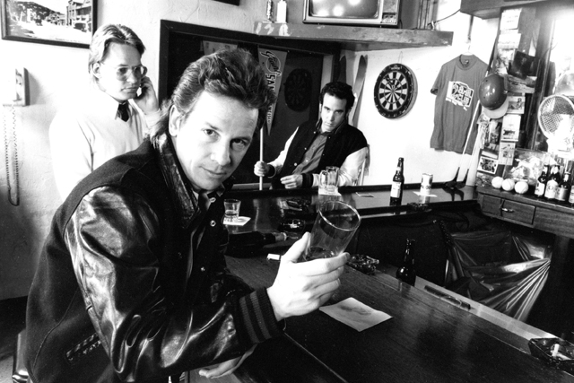 Sometimes shooting album covers was not the toughest work...