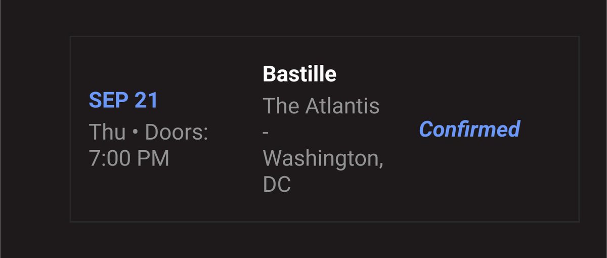 My current DC twitter flex: