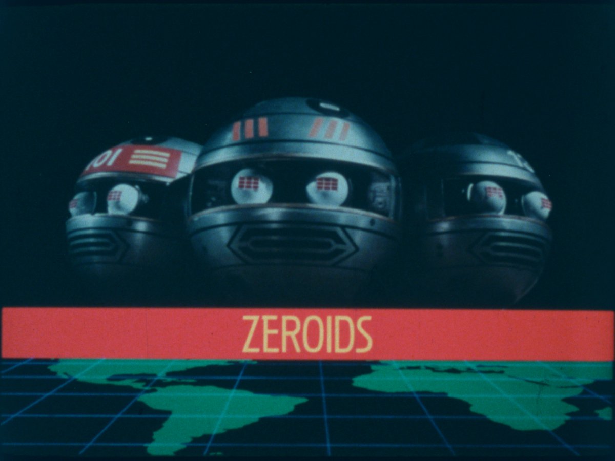 A sneak peak at what's the come; The original iteration of <a href="/kevinjondavies/">𝕂𝕖𝕧𝕚𝕟 𝕁𝕠𝕟 𝔻𝕒𝕧𝕚𝕖𝕤</a>'s Terrahawks intro animation, before the vehicles were airbrushed to stand out better! (not on 35mm sadly)