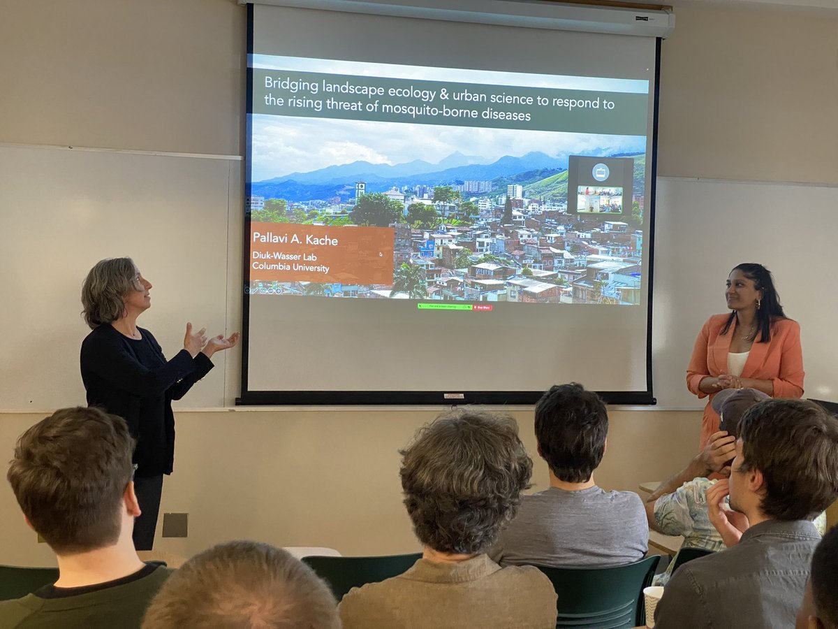 Ecoepidemiology Lab (@diukwasserlab) on Twitter photo A HUGE congratulations to <a href="/PallaviKache/">Pallavi Kache</a> on her successful dissertation defense; she passed with flying colors! The Diuk-Wasser lab is wishing Dr. Kache all the best in her future endeavors! A HUGE congratulations to <a href="/PallaviKache/">Pallavi Kache</a> on her successful dissertation defense; she passed with flying colors! The Diuk-Wasser lab is wishing Dr. Kache all the best in her future endeavors!