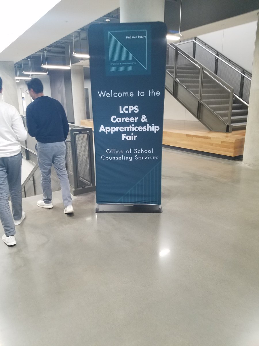 Whew! What a great event the Career &amp; Apprenticeship Fair was last night! TY sponsors, exhibitors, volunteers and of course our Ss and families ! If you are a business or non-profit that would like to participate next year, contact theresa.kurzeja@lcps.org grant.schafer@lcps.org