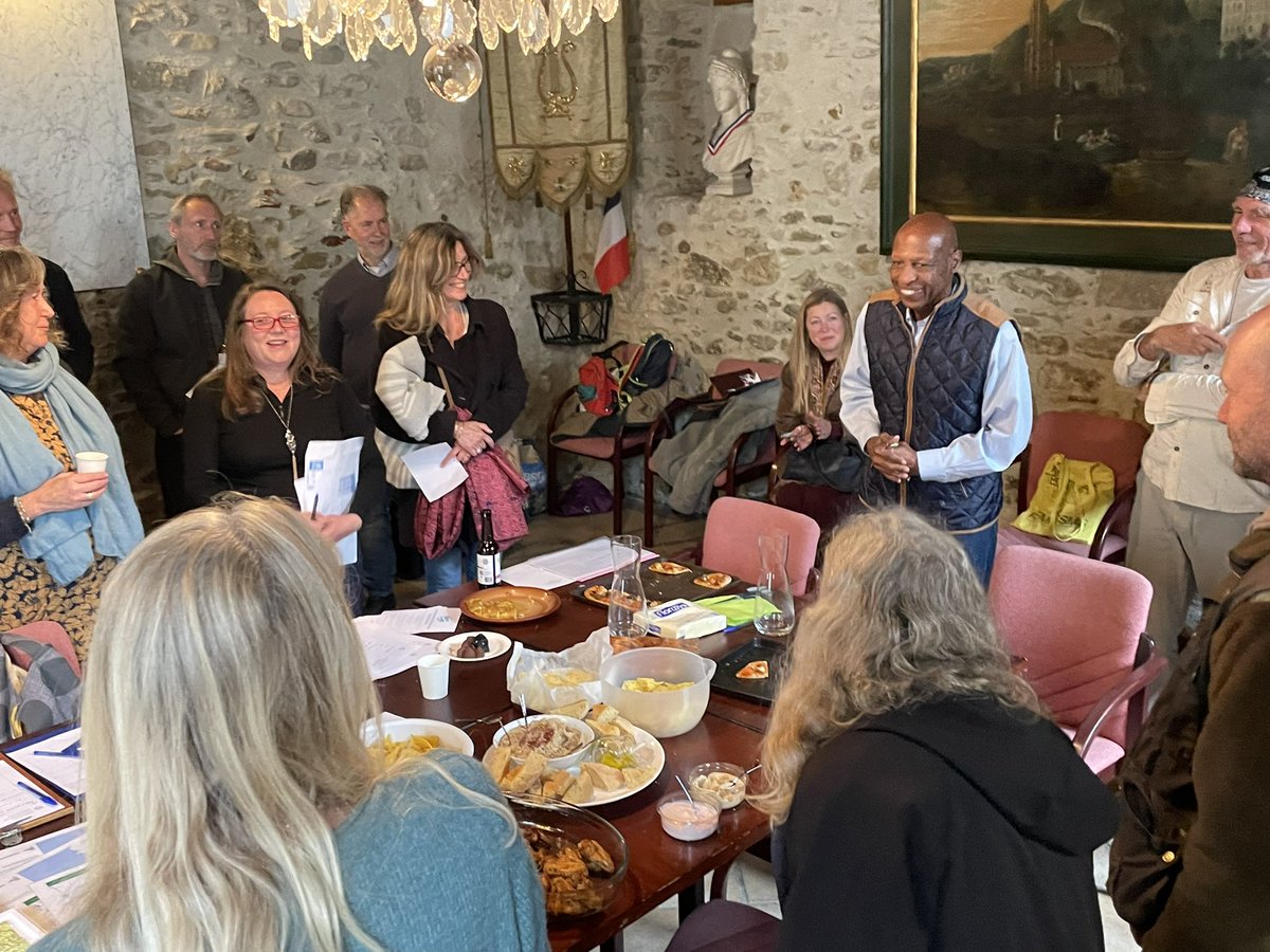 ClaireZambuni's tweet image. Our open evening at the Mairie for Les Trois Rivières was a joyous occasion. It was amazing to have so many local people join with an interest in protecting and engaging with our local rivers #community #opentoeveryone #chalabre #riverfestival