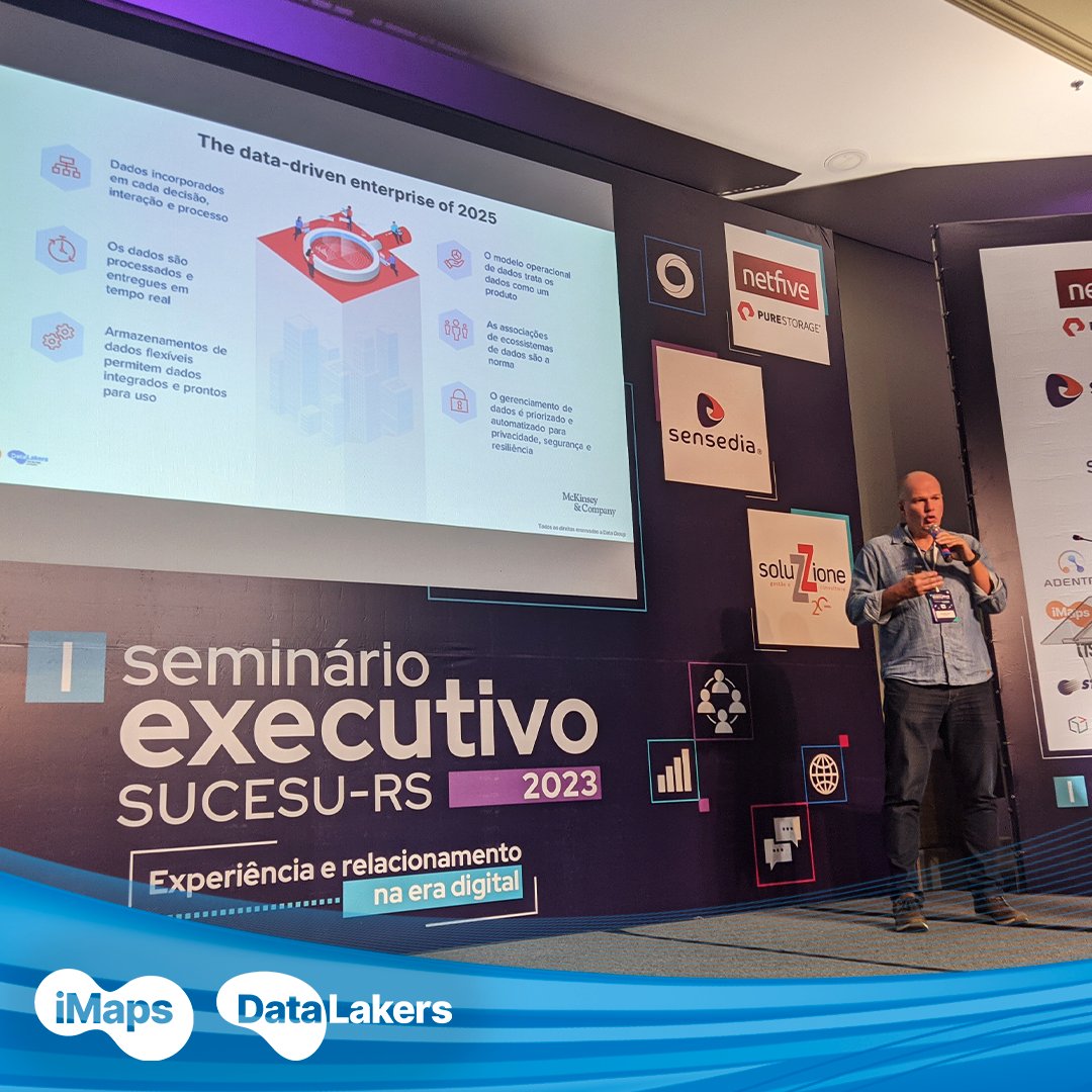 datalakers's tweet photo. E o dia de hoje foi no I Seminário Executivo da SUCESU-RS Oficial!

Nossos sócios Eduardo Hahn e Henrique Portella subiram no palco para falar sobre como derrubar barreiras para melhorar o uso de dados com valor para a tomada de decisão nos negócios. https://t.co/mvHK0BLO0V