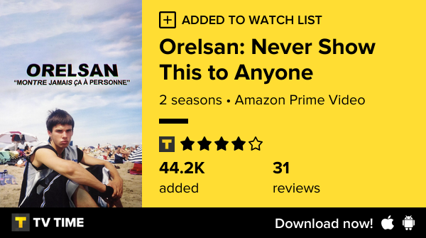 heavydirtymindx's tweet photo. I've just started following Orelsan: Never Show This to Anyone https://t.co/Tq9ranJocU #tvtime https://t.co/H3ZdAAxwos