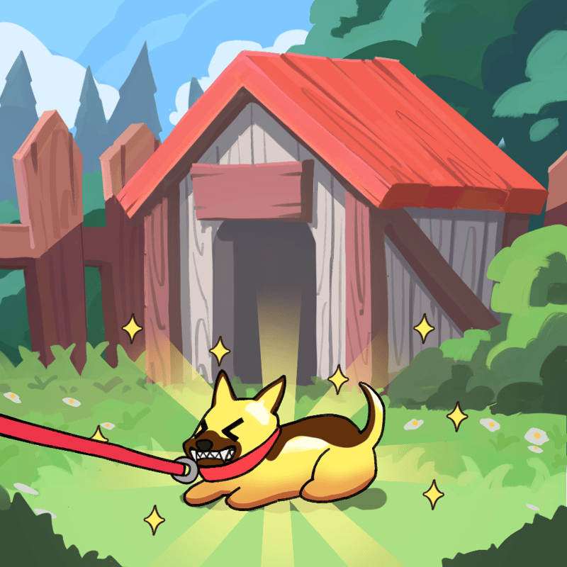 Hello <a href="/DoggerinosNFT/">Doggerinos</a> , meet Snoop Doggie Dog. He's the number #1 Doggo at the <a href="/NoxBeyond/">Nox Beyond🔺</a> house. His favorite thing to do is poop. Everytime he sees a picture of a Wrath Tank he gets scared and hides under the bed. He also gets pissed when we call him stupifff, I'm not sure why.