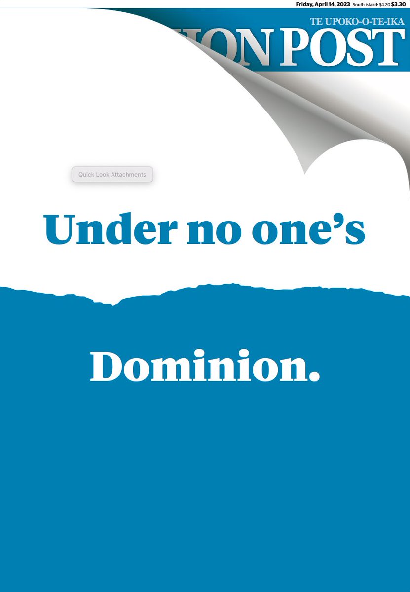 Another chapter in this wonderful newspaper’s long history. We’re name dropping.