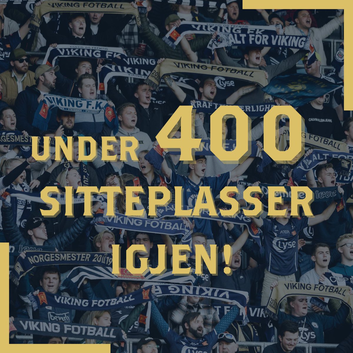 Pust inn. Pust ut. 
🚨 Under 400 sitteplasser igjen! 🚨
Disse ryker fort. Siste mulighet. NÅ! 

Billetter her: viking.ticketco.events/no/nb/m/e/2_vi…