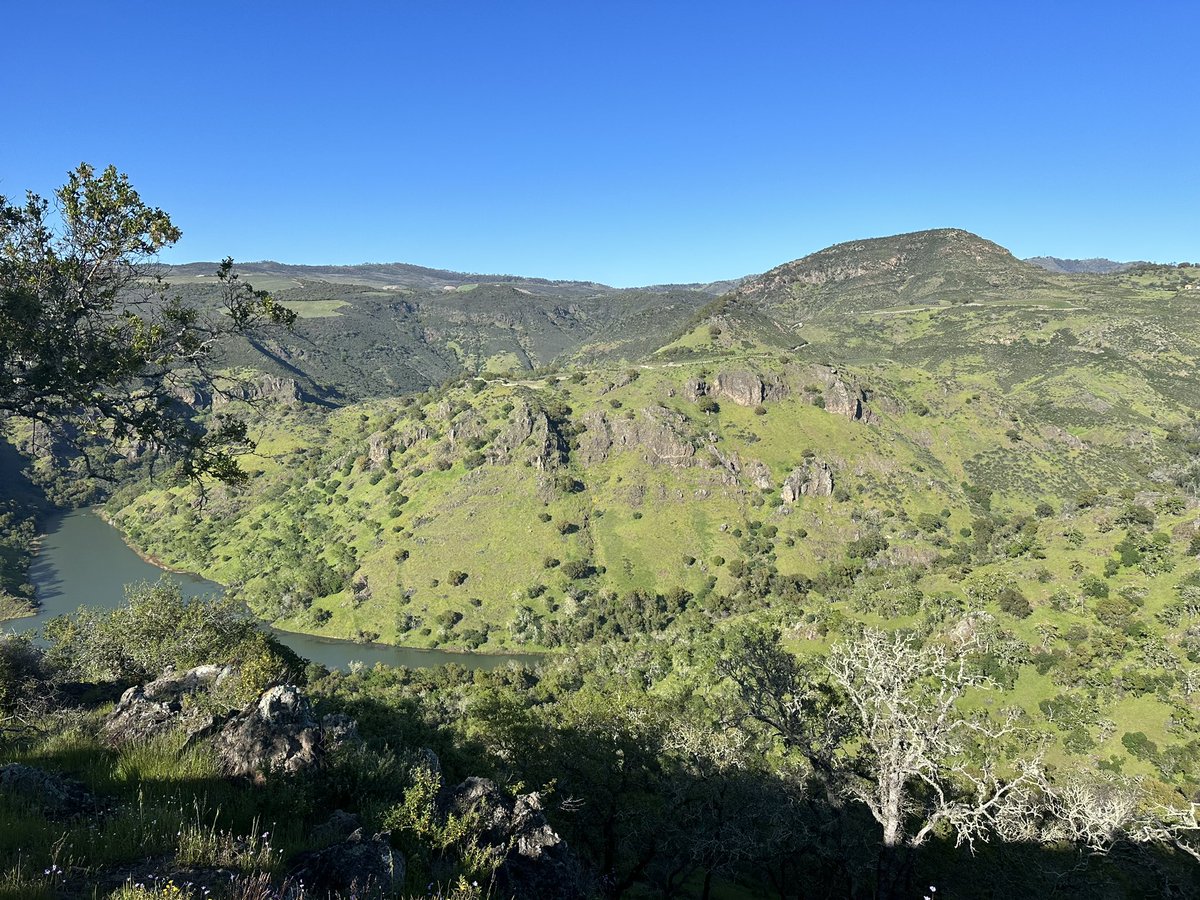 Beautiful time of year to be hiking in the golden state.  Just watch out for ticks.