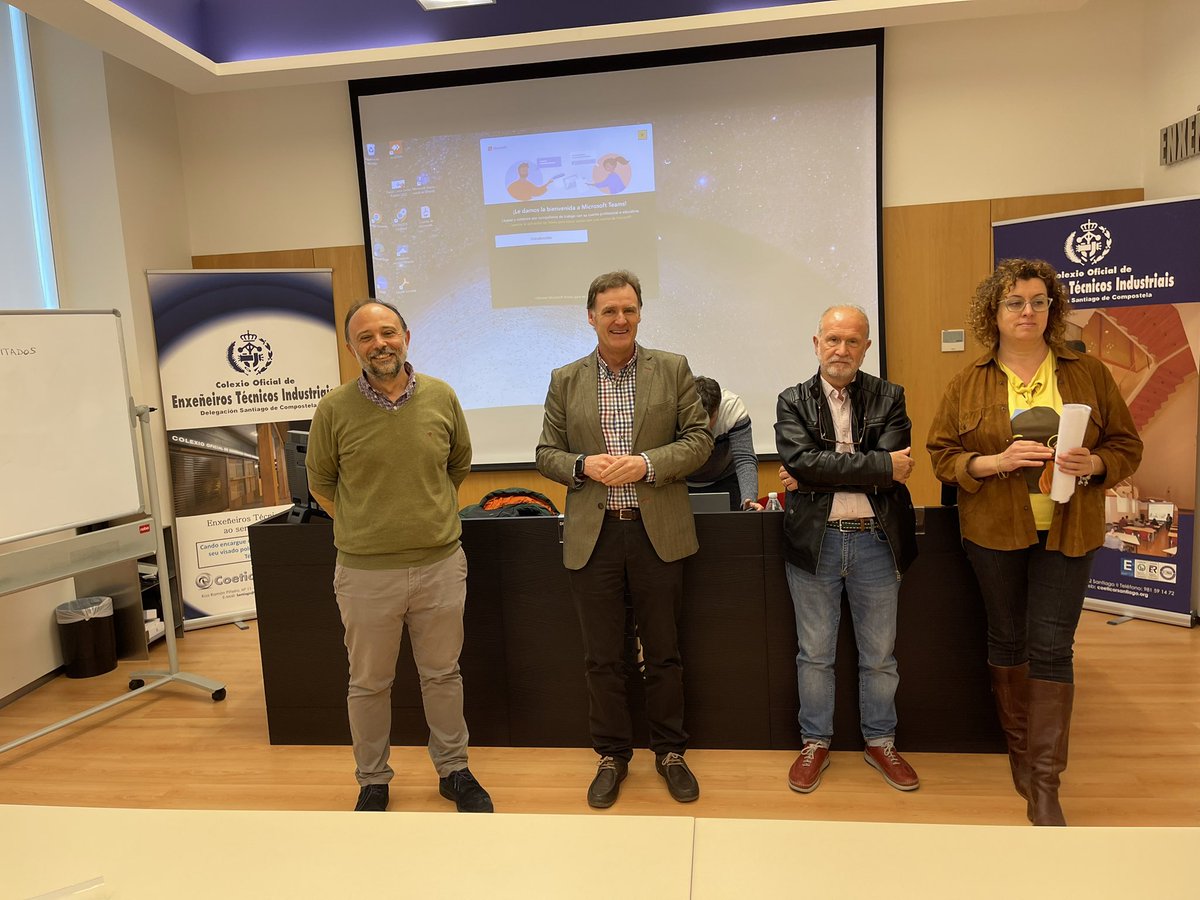 Muchas gracias al Colegio Oficial de Ingenieros Técnicos Industriales de A Coruña <a href="/COETICOR/">COETICOR</a> por organizar este curso sobre formación en radón