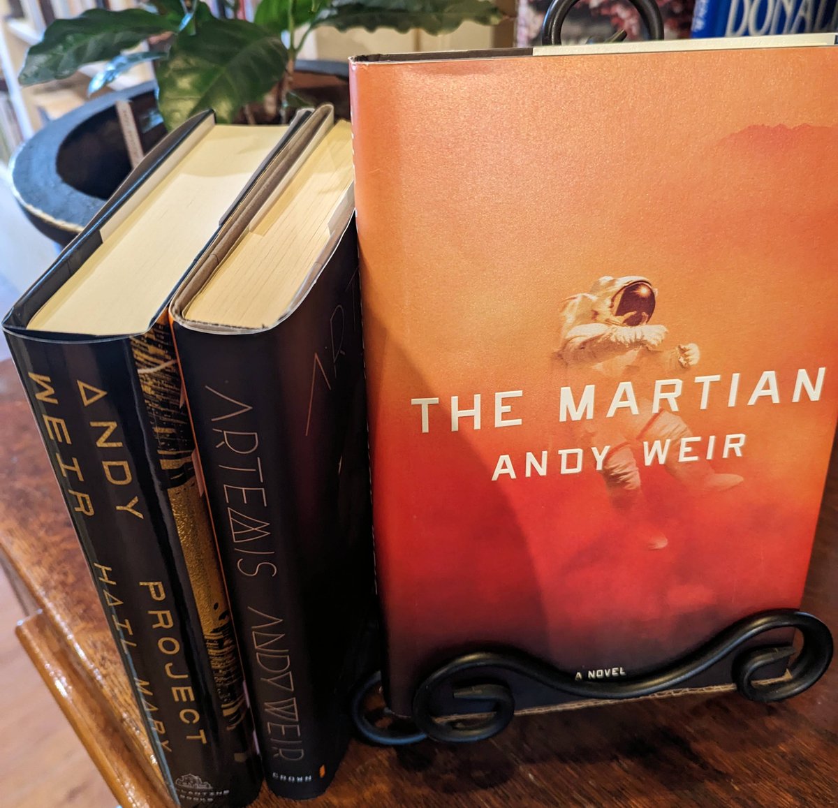 Looking for a thrilling new read? Andy Weir's sci-fi, adventure books will take you to space!