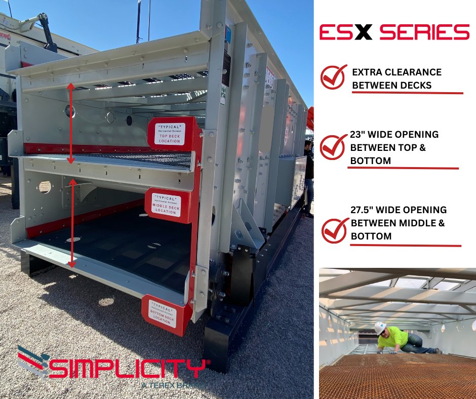 TerexMPS's tweet image. Simplicity® Newest Crushing &amp;amp; Screening Innovation!  #innovation #crushingit #crushingandscreening #aggregates #oneofakind #experiencematters