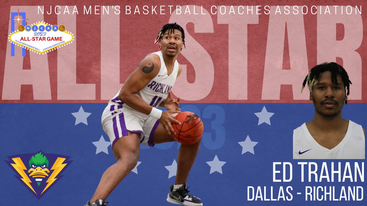 💫2023 ALL-STAR SELECTION 💫

Ed Trahan (<a href="/_thatboyedd/">Ed Trahan</a>) of <a href="/RichlandTducks/">Richland Thunderducks</a> has been selected as a 2023 NJCAA Men's Basketball All-Star!

✅ Honorable Mention All-American (DIII)
✅ First Team All-DAC
✅ Region 5 Top Scorer (15.7 PPG)