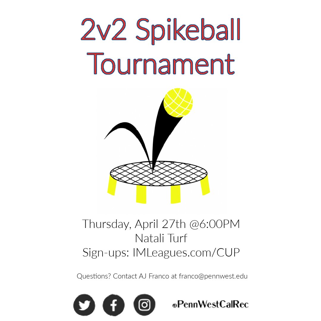 PennWest California Rec Services (@pennwestcalrec) on Twitter photo 