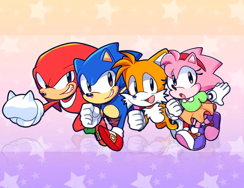 Bonk_Animates on Game Jolt: Art Weeklies - 10/19/2023 Theme Chosen - Sonic  Made With - Kleki I