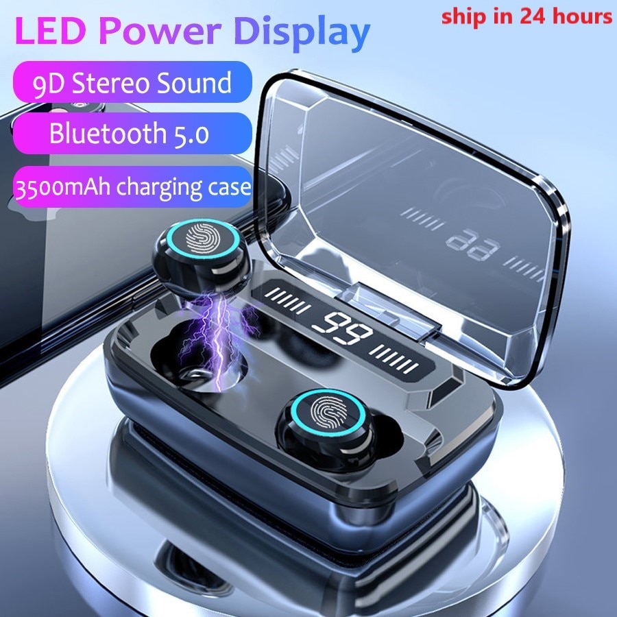 RefuseYouL's tweet image. Wireless Waterproof Headphones with 3500 mAh LED Charging Case Now Available!

⭐️ Get it here ➡️