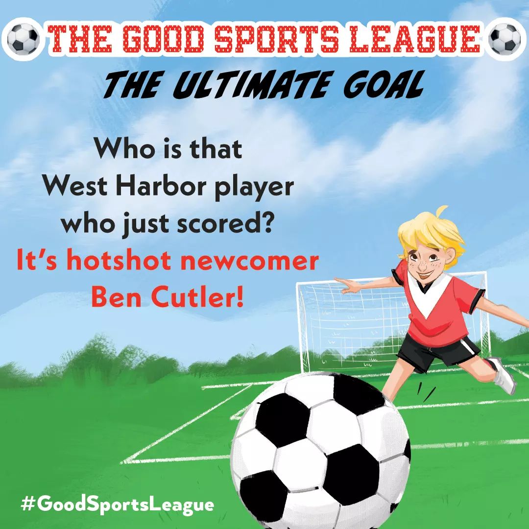 ABRAMS Kids (@abramskids) on Twitter photo Have you meet Ben Cutler yet?! Put on your cleats, grab your jersey, and join the #GoodSportsLeague. <a href="/tommygreenwald/">Tommy Greenwald</a>'s new funny, illustrated chapter book series about sports and sportsmanship is out now! <a href="/StripedDesigns/">Lesley Vamos</a> bit.ly/3GyMn69 Have you meet Ben Cutler yet?! Put on your cleats, grab your jersey, and join the #GoodSportsLeague. <a href="/tommygreenwald/">Tommy Greenwald</a>'s new funny, illustrated chapter book series about sports and sportsmanship is out now! <a href="/StripedDesigns/">Lesley Vamos</a> bit.ly/3GyMn69