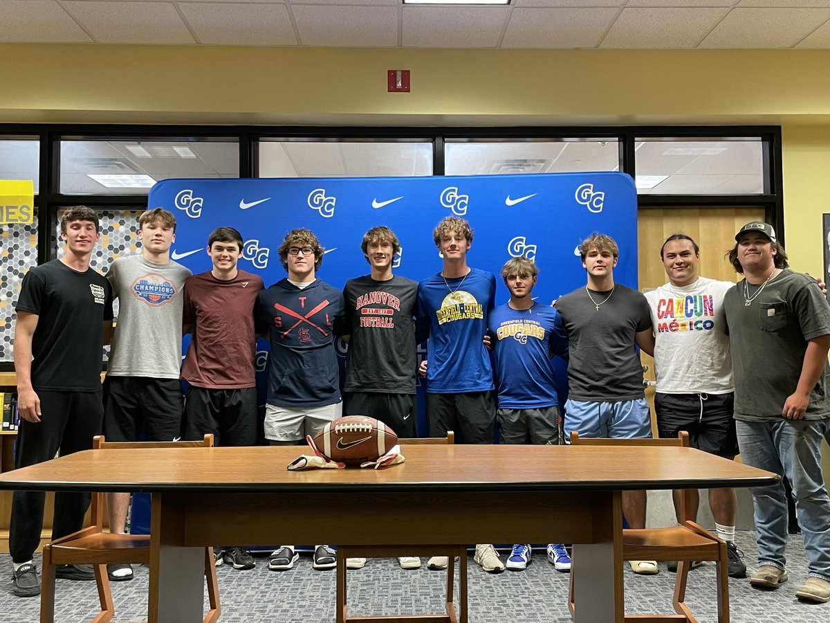 GCHS Cougars (@gccougars) on Twitter photo Congratulations to Will DeJarnett on continuing his football career at <a href="/HanoverFTBL/">Hanover Football</a> !
<a href="/GC_Cougar_FB/">GC Football</a> Congratulations to Will DeJarnett on continuing his football career at <a href="/HanoverFTBL/">Hanover Football</a> !
<a href="/GC_Cougar_FB/">GC Football</a>