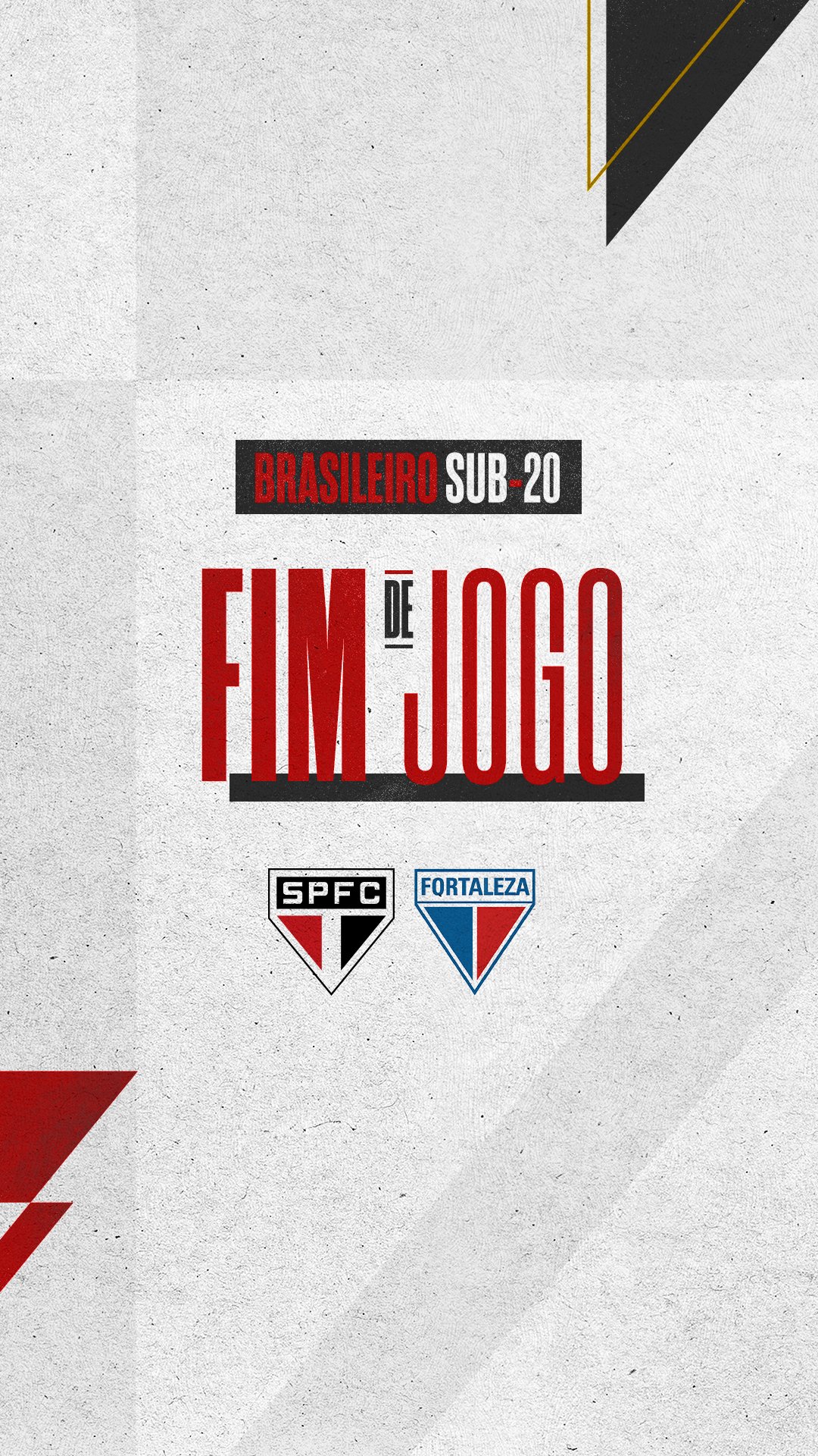 Sub-20 recebe o Fortaleza pelo Campeonato Brasileiro - SPFC