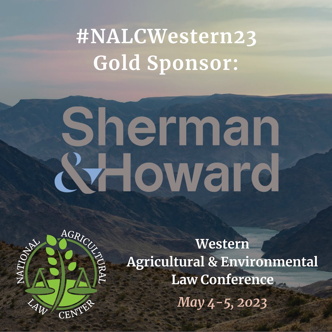 Thank you to @shermanhoward for serving as a Gold Sponsor of #NALCWestern23! Your support of this conference and NALC's efforts to further outreach in the Western U.S. is truly appreciated.