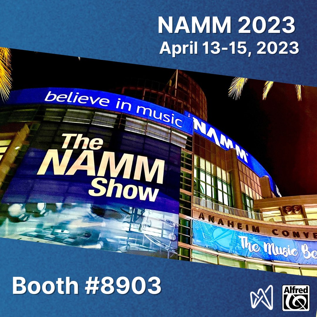 We're excited for a great <a href="/NAMMShow/">NAMMShow</a> this weekend! Stop by booth 8903 to say hi and see what's new with MakeMusic Cloud and <a href="/finaleofficial/">Finale Music</a>.