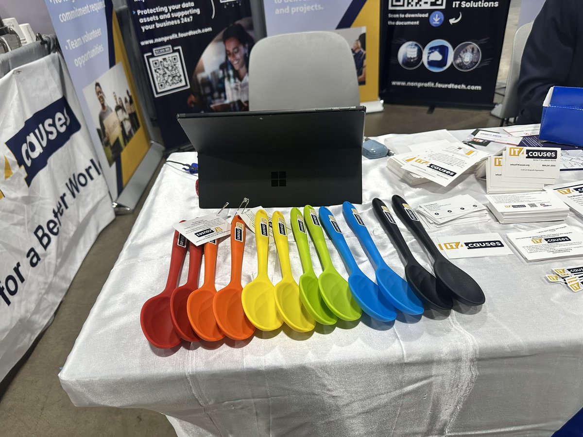 IT4Causes's tweet photo. #23NTC Nonprofit Technology Conference! Do you run out of spoons before your nonprofit IT is done? Get a healthy scoop of low-cost expert help from IT4Causes! https://t.co/aueSSrRkT3