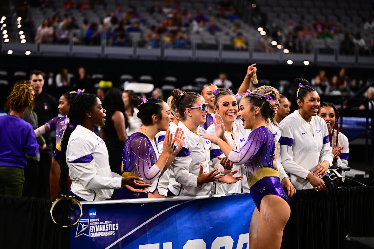 OUR FLOOR QUEEN.

<a href="/aleahfinn/">aleah</a> just tied the highest score on floor at nationals in LSU history

#GeauxTigers | #WC23