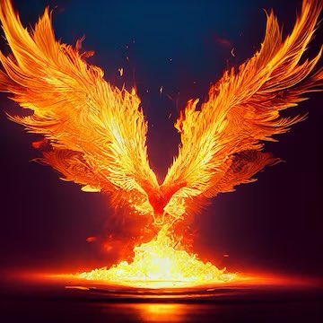 The third option, the Phoenix (the mythical bird which dies in flames but life rises from the ashes) that we do face societal collapse and mass suffering but out of the ashes a new civilisation may rise.