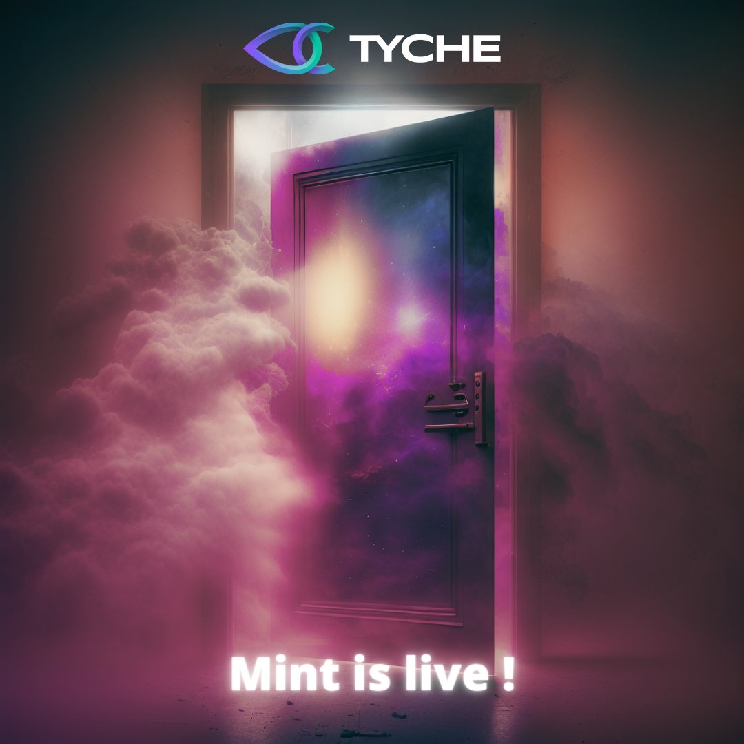 Hello everyone,
🚨 Public mint is live ! 🚨

Mint Website link : mint.tyche.zone
Supply : 5000
Price : 90 $EVMOS
No limit per wallet !

Let's get into the Tyche era!

#Evmos #NFT #Zksync