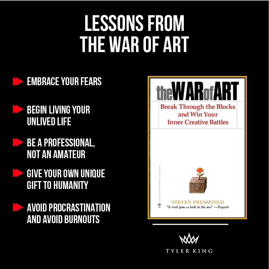 tylerking_me's tweet photo. The Art of War can teach you a ton of valuable life lessons! Here are some of my takeaways!

Keep strong with my #100bookchallenge

#tylerking #entrepreneur #motivation #success #inspiration #money #lifestyle #mindset #entrepreneurship #love #business #goals #quote #tyler #king https://t.co/MCufyOBFRE