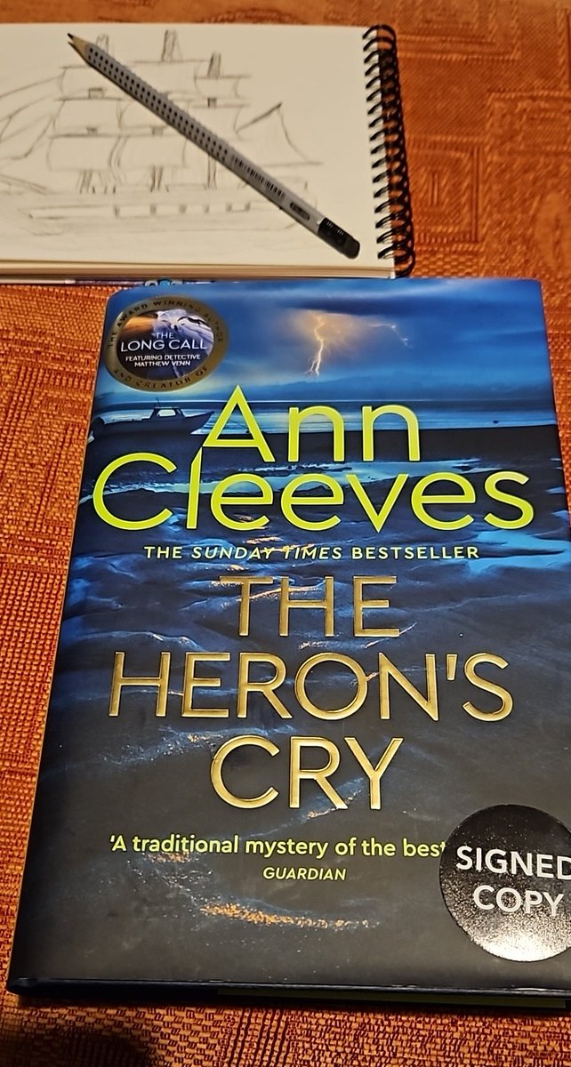 mandyw1980's tweet photo. Time to read this fab book. Book two of the Two Rivers series by the amazing @AnnCleeves . Love the Detective Matthew Venn stories. 😍 📚
#readingforpleasure #readingcommunity #lovebooks #crimenovels #crimebooks #anncleeves #theheronscry #matthewvenn #lovereading #bookaholic https://t.co/Rfh34KdRGS