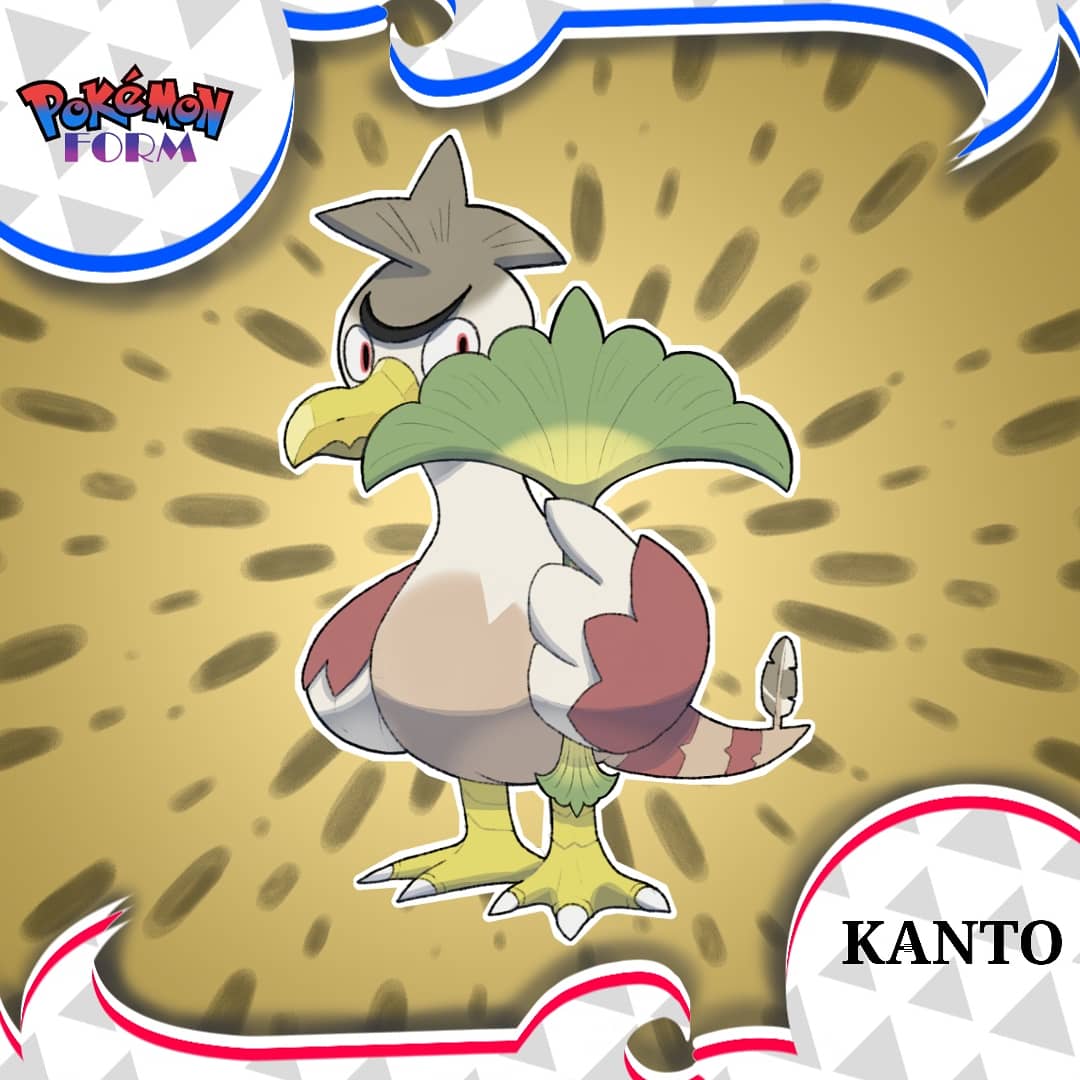 A fake evolution for Farfetch'd. (name pun is - Ymedron's Art