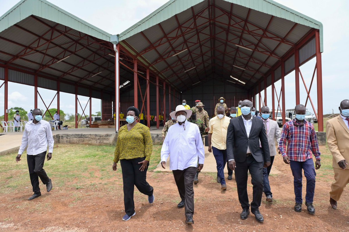 Onc_nrm1's tweet photo. Adjumani - zonal industrial hub. Thank you @StateHouseUg comptroller Ms. Jane Barekye for the good work. The CIC HE @KagutaMuseveni launched the project to provide youth / @bazzukulubam7 with skills for job and wealth creation. #TovaKuMain https://t.co/qTyHLnyOVR