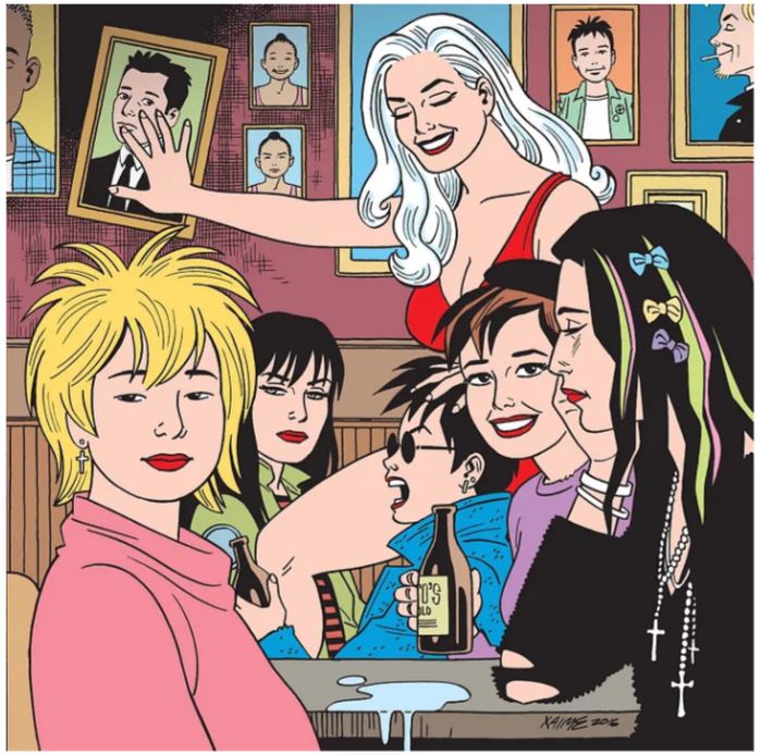 🎯TODAY🎯In-person or ONLINE!
11.00 - 12.00 pm: <a href="/QianaWhitted/">Qiana Whitted</a>  on “Desegregating Comics: Debating Blackness in the Golden Age of American Comics.”
02.00 - 03.30 pm: <a href="/xaimeh/">Jaime Hernandez</a>  and <a href="/BetomessGilbert/">Gilbert Hernandez</a>  
03.30 - 04.30 pm: Roundtable with <a href="/QianaWhitted/">Qiana Whitted</a>  <a href="/astronatalia/">Natalia</a>  and <a href="/DarieckScott/">Darieck Scott</a>