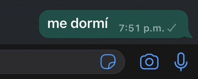 me descuidas un segundo y