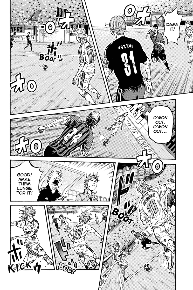 KodanshaManga's tweet photo. NEW Kodansha Digital:

⚽Giant Killing, Volume 36⚽
By Masaya Tsunamoto

🏆Tsubaki’s focusing all his attention on Kubota, making sure the Gunners can’t seize the momentum back—but the team’s young ace is about to launch a ferocious attack.

https://t.co/5owKAjz19C https://t.co/MY7uTmeNZ3