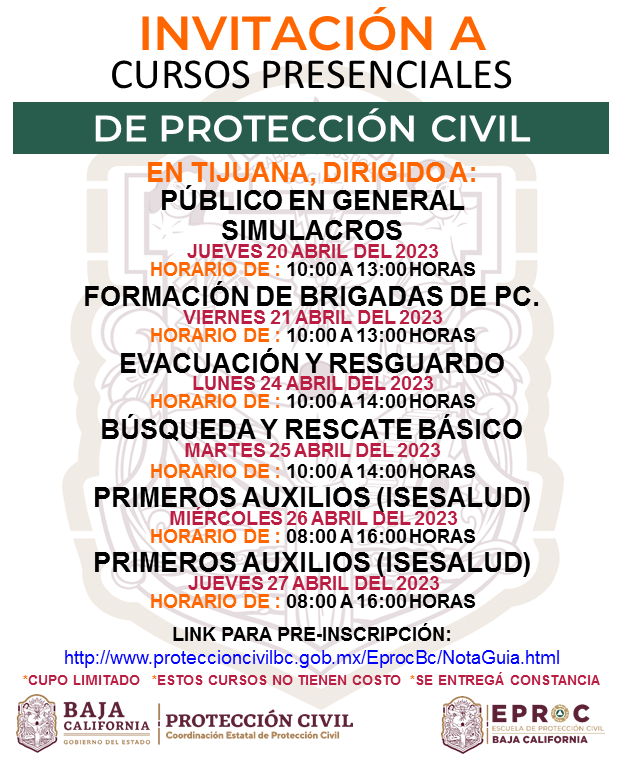 Protección Civil BC tweet media