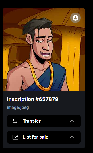 ʀᴇʜᴀɴ (@this_izit) on Twitter photo Thanks to <a href="/ThePeopleOfEden/">People Of Eden</a> for sending my first ever #BTC PFP. I like that look with golden chain😄
Owning an NFT on Bitcoin's Blockchain is a whole new experience for me. Thanks to <a href="/ThePeopleOfEden/">People Of Eden</a> for sending my first ever #BTC PFP. I like that look with golden chain😄
Owning an NFT on Bitcoin's Blockchain is a whole new experience for me.