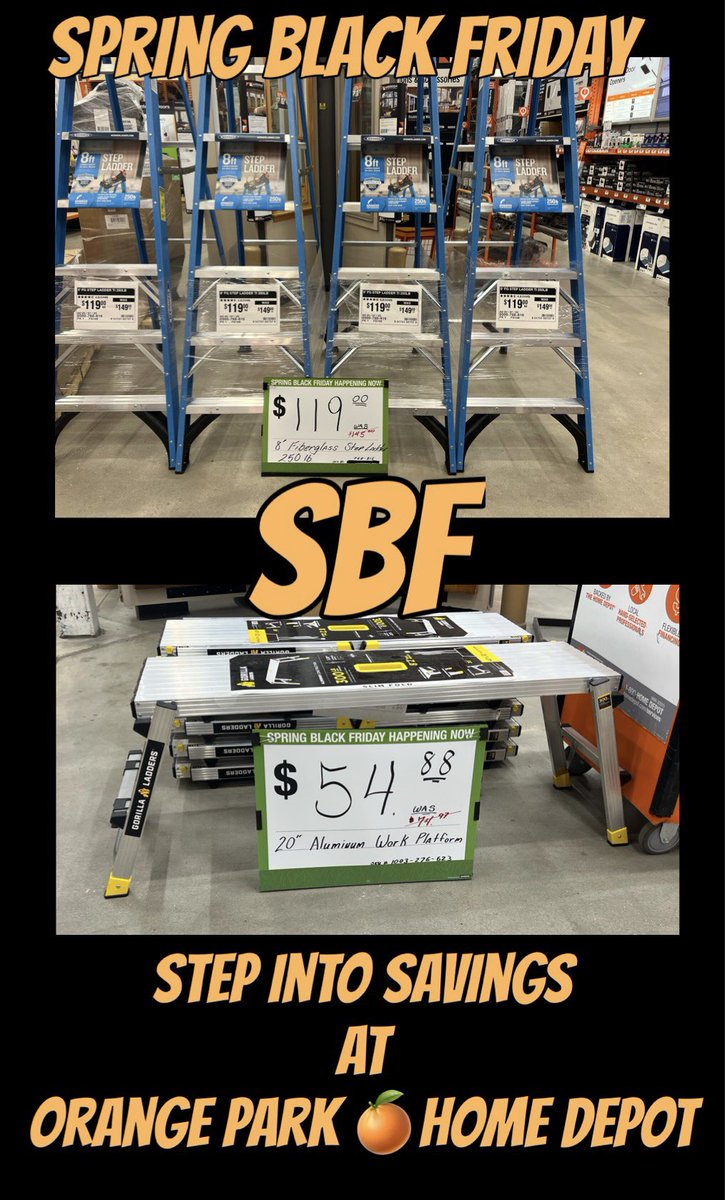 M5Lorie's tweet photo. Spring Black Friday #YourOPHD
๐๐ผ๐๐ผ๐๐ผ๐๐ผ๐๐ผ๐๐ผ
Thank You Team for all of the extra effort ๐งก Itโs Go Time! ๐ซ #SBF #SpringBlackFriday #GoTeam๐ซถ๐ป #CustomerService #HomeDepotStrong https://t.co/HYEWchalUj