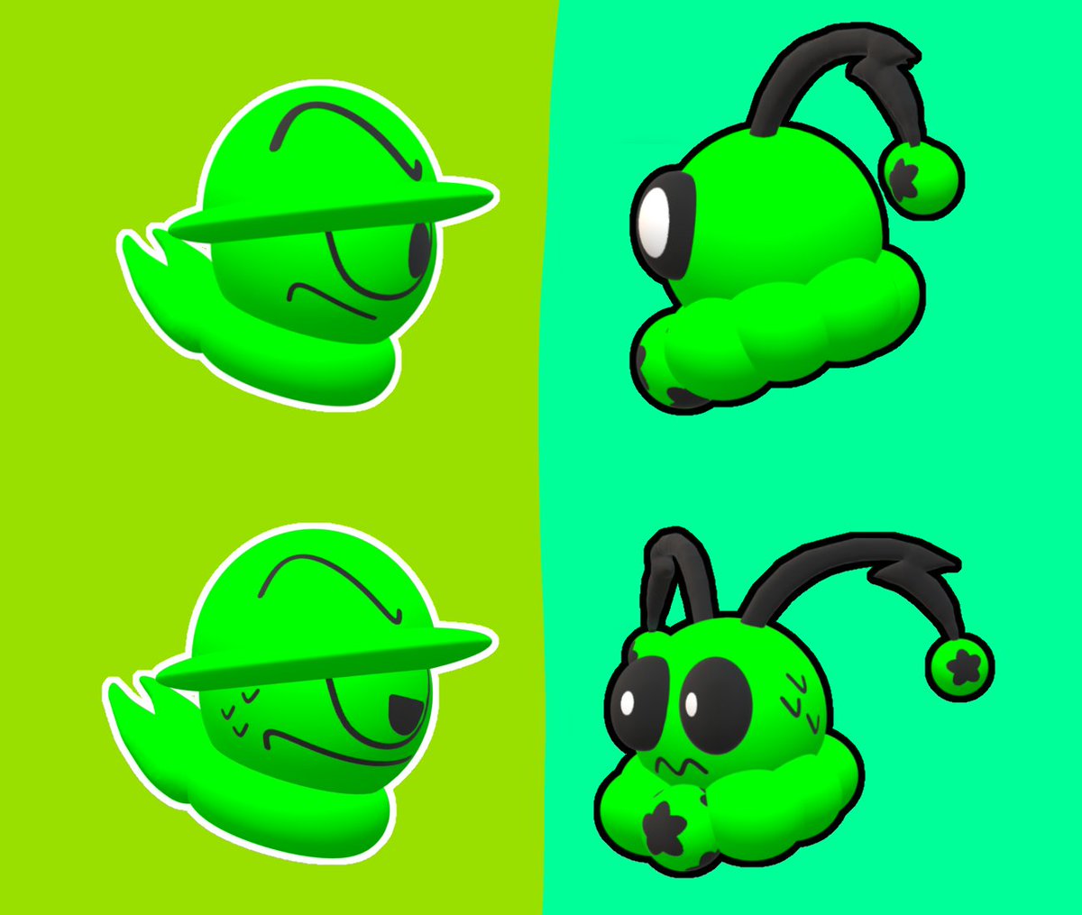LemmyKirby's tweet photo. Infestation 
[ Distruption BF-Fanon Mix art concept]
#BFFanonMix #BFFanonMixart #bugfablesocs #bugfablesoc #bambioc #ocs #OC #paint3d 
#bugfablesocPaint3d
#bugfablesocsPaint3d https://t.co/seJDUjsIFK