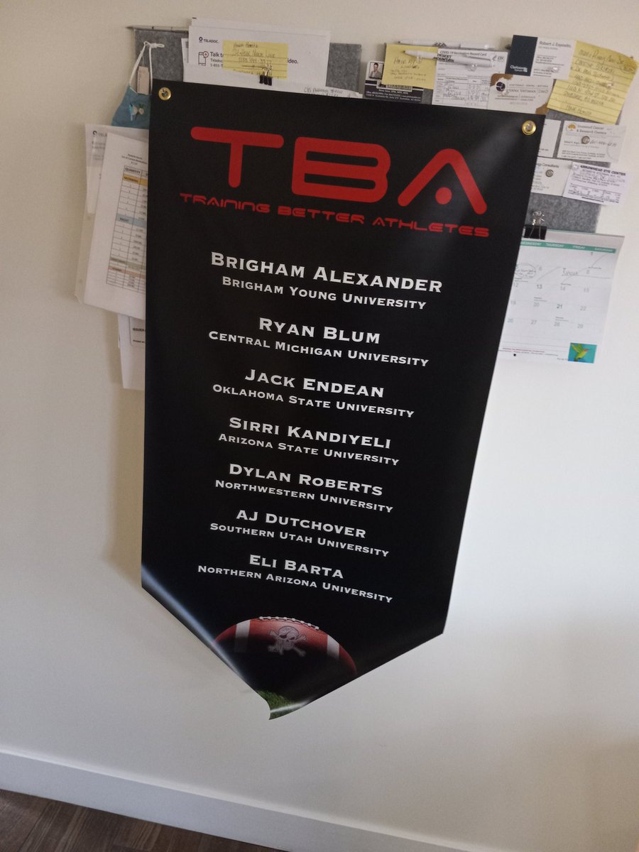 Super excited to hang 15 of these banners in the new TBA training facility. Open house Saturday May 13th from 2:00 to 6:00 p.m. hope to see everyone there.
13617 N 32nd Street Phoenix AZ 85032
"Trained or Untrained Which Are You"