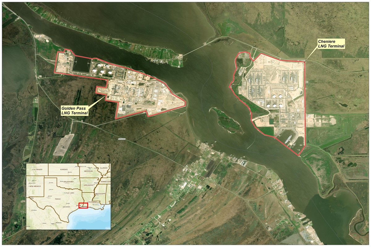 mineralgis's tweet image. QatarEnergy and ExxonMobil update on Golden Pass LNG work lngprime.com/americas/qatar… via @LngPrime  

Big investments in lng plants happening in #Texas #SimpleMaps Need to check the Sabine 24" pipeline to see where the Nat Gas is coming from #oilandgas
